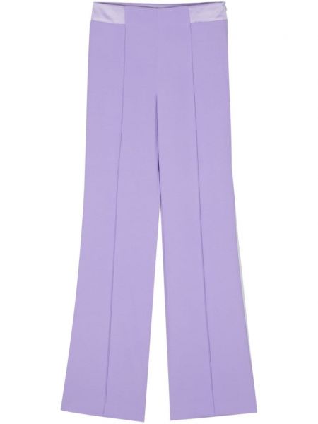 Krepové rovné nohavice Manuel Ritz fialová
