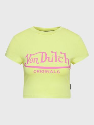 T-shirt Von Dutch grün