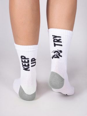 Sportske čarape Yoclub bijela