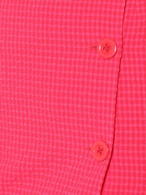 Asimetrična midi suknja Baum Und Pferdgarten ružičasta