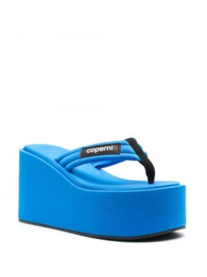Sandale mit keilabsatz Coperni blau