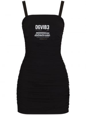 Šaty s potlačou Dolce & Gabbana Dgvib3