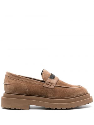 Ruskind loafers Brunello Cucinelli brun