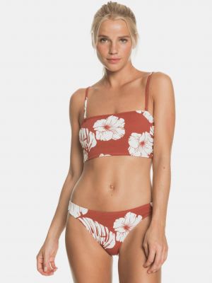 Bikini cu model floral Roxy