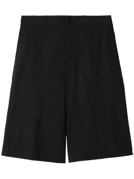 Bermuda kratke hlače z nizkim pasom Burberry črna
