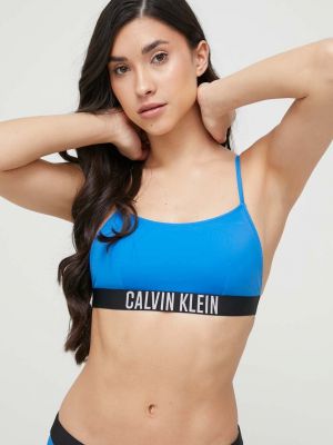 Biustonosz Calvin Klein niebieski