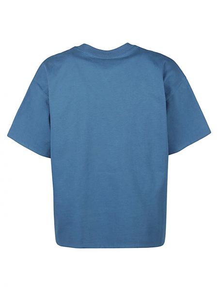T-shirt di cotone Bottega Veneta blu