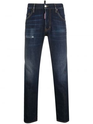 Slank skinny jeans Dsquared2 blå