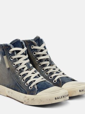 Sneakers Balenciaga kék