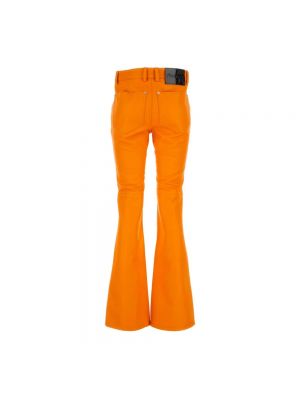 Pantalones de cuero Jw Anderson naranja