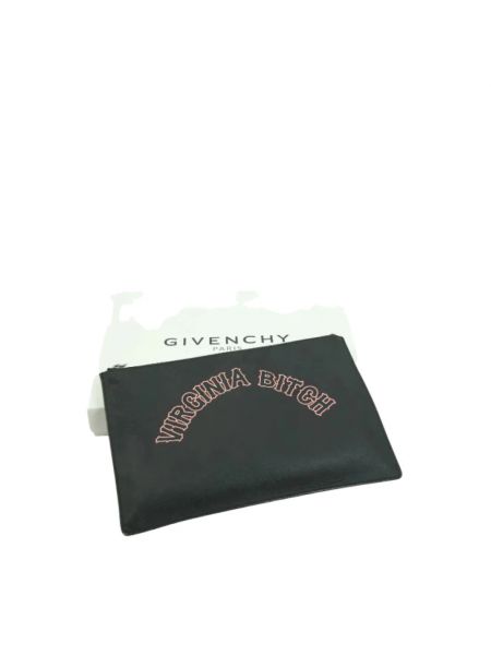 Portefeuille en cuir Givenchy Pre-owned noir