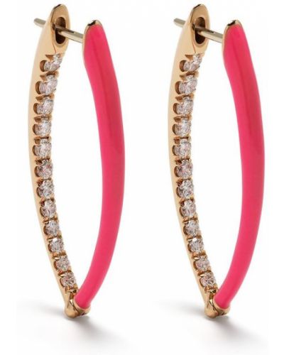 Σκουλαρίκια από ροζ χρυσό Melissa Kaye