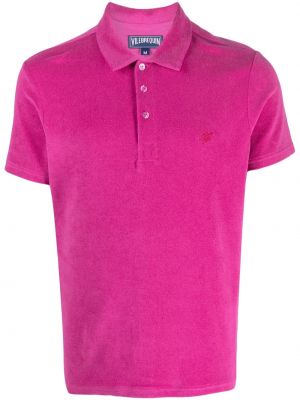 Polo marškinėliai Vilebrequin rožinė