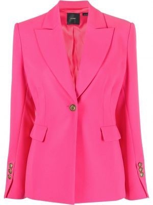 Montert lang blazer Pinko rosa