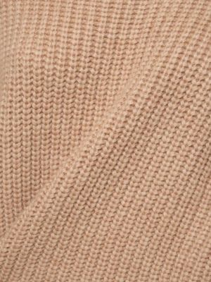 Vlnený sveter Anine Bing hnedá