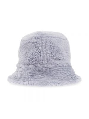 Sombrero reversible Yves Salomon azul