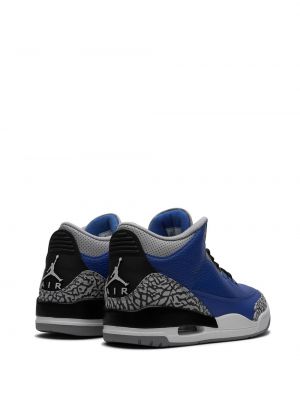 Sneakersy Jordan 3 Retro niebieskie