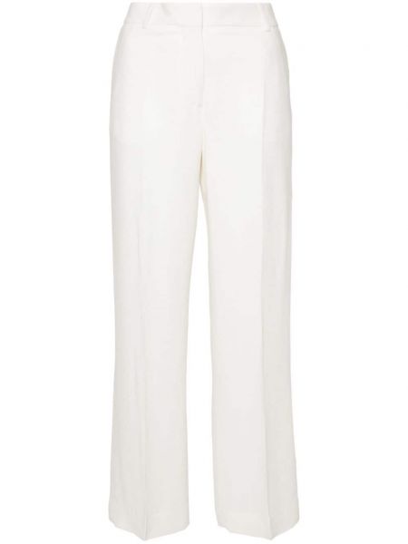 Ravne hlače Toteme bela