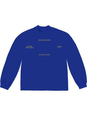 Camiseta Kanye West azul