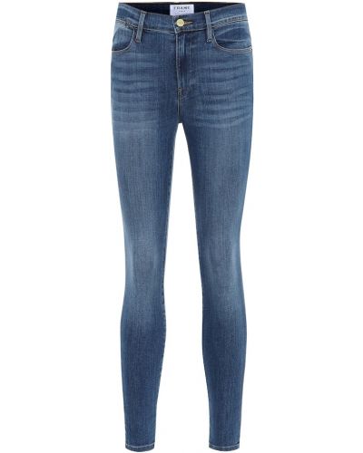 Jeans skinny a vita alta Frame blu