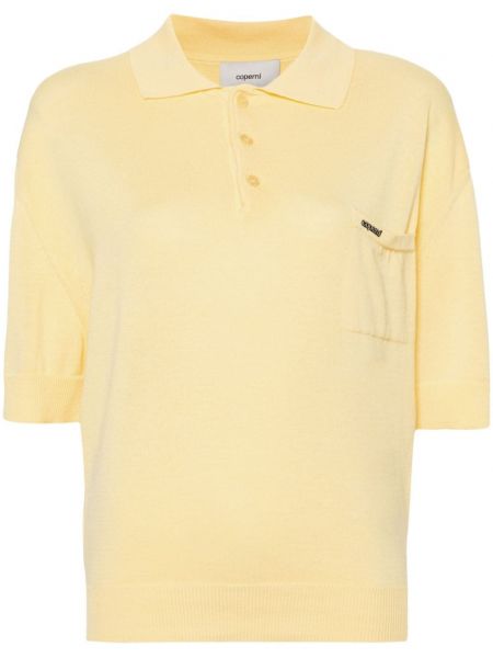 Tricou polo Coperni galben