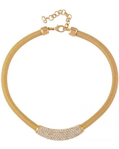 Collar Christian Dior dorado