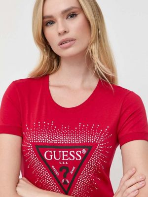 Тениска Guess червено
