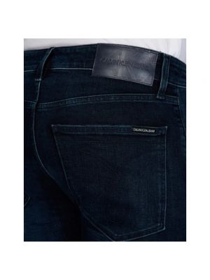 Vaqueros skinny de cintura baja ajustados Calvin Klein azul