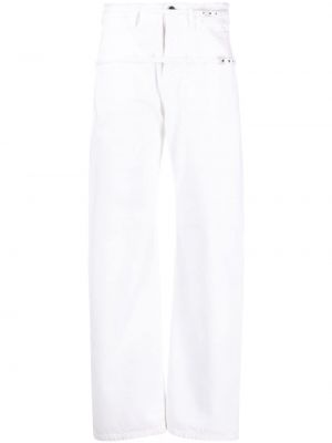 Jeans baggy Jacquemus bianco