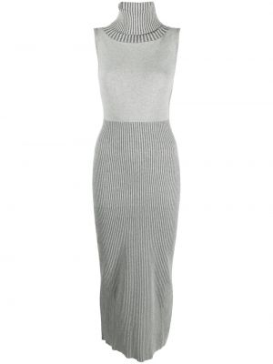 Плетена вълнена рокля Paloma Wool сиво
