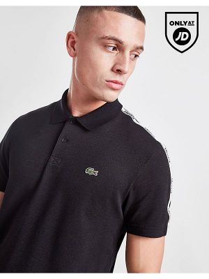Polokošeľa Lacoste - čierna