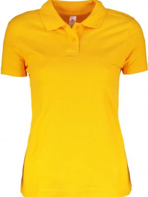 Polo marškinėliai B&c geltona