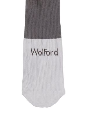 Памучни чорапи Wolford зелено