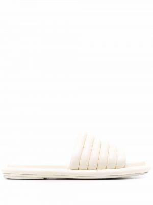 Кожени ниски обувки Marsell бяло