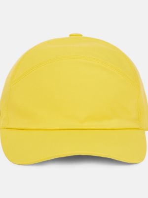 Cappello con visiera Loro Piana, giallo