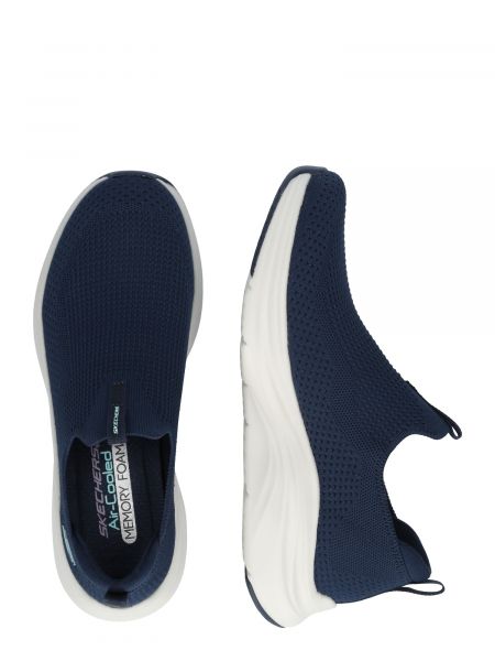 Sneakers slip-on Skechers μπλε
