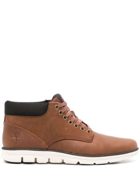 Litteät saappaat Timberland ruskea