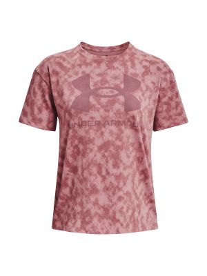 Top in maglia Under Armour rosa