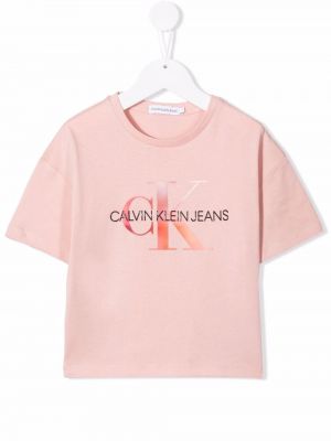 T-shirt for piger Calvin Klein Kids