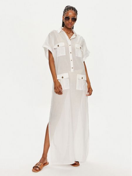 Φόρεμα παραλίας Michael Michael Kors λευκό