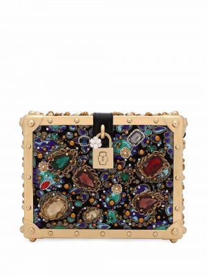 Τσάντα ώμου ζακάρ Dolce & Gabbana
