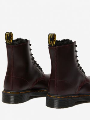 Stiefelette Dr. Martens rot