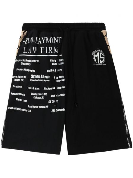 Shorts aus baumwoll mit print Marine Serre