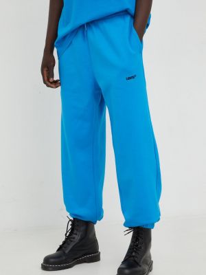 Sportovní kalhoty s aplikacemi Levi's modré