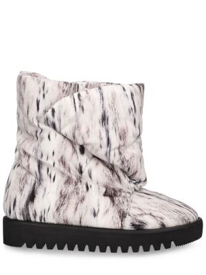 Кадифени зимни обувки за сняг Msgm сиво