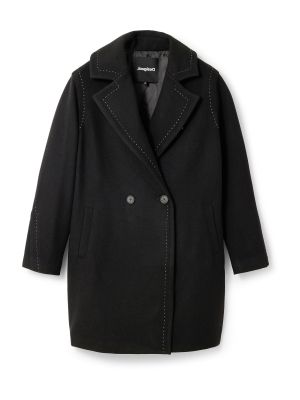 Παλτό Desigual μαύρο