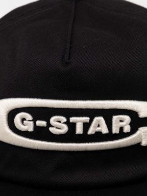 Czapka z daszkiem w gwiazdy G-star Raw czarna