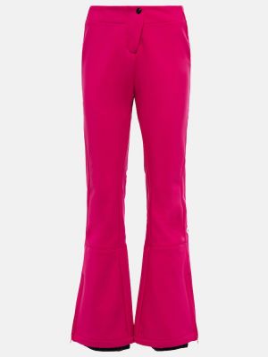 Softshellové kalhoty Fusalp růžové