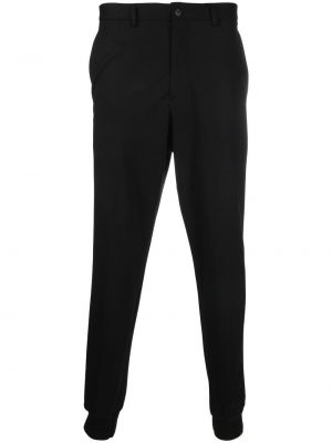 Βαμβακερό παντελόνι Prada μαύρο