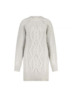 Sweter z alpaki Isabel Marant biały